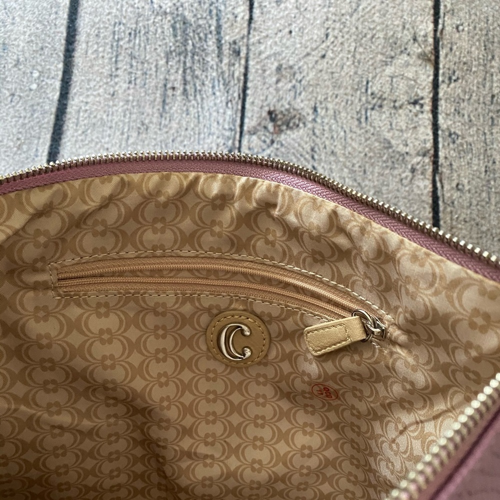 Lavender Python Clutch Purse - Picture 6 of 6
